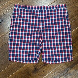 Walter Hagen Men’s Plaid Golf Shorts